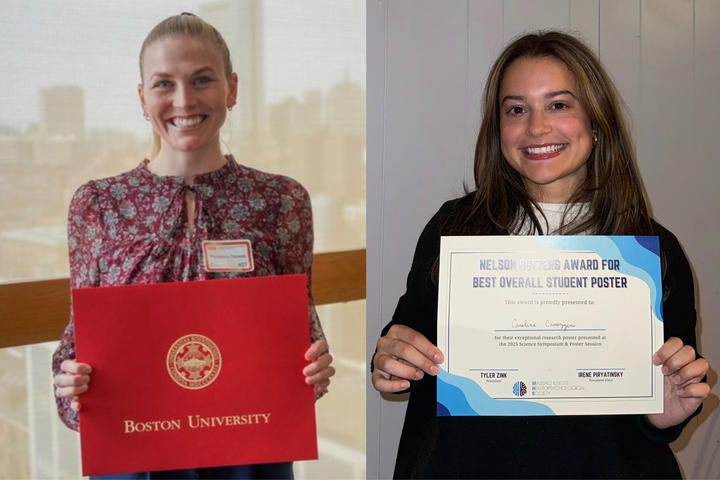 Madeleine Nowak & Caroline Carrozzini awards